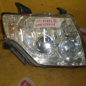 Фара MITSUBISHI 100-87873 прав Pajero V93W '2006-2011 Дефект стекла