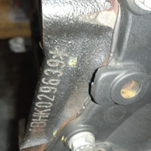 Двигатель Volkswagen Touareg BHK-029639 EA390 3.6L VR6 FSI БЛОК+ГБЦ Япония 153т.км 7L6 '2007