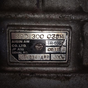 АКПП Volkswagen Touareg BHK 3.6L TR-60SN JXU БЕЗ РАЗДАТКИ 09D300038M 7L6 '2006