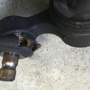 Рычаг Mazda DW3W Demio перед, лев деф.пыльника