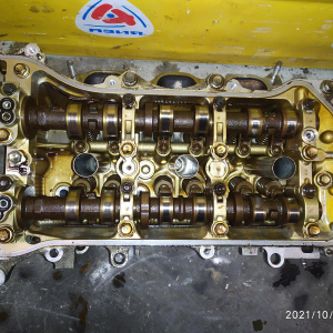 Головка блока Toyota 2GR-FE Harrier GSU35 L 11102-39055