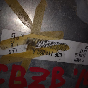 Крепление генератора Volkswagen CBZB Polo 6R1 1.2 TSI 03F903143 с маслоохладителем VAG 03F117021A 03F903141F