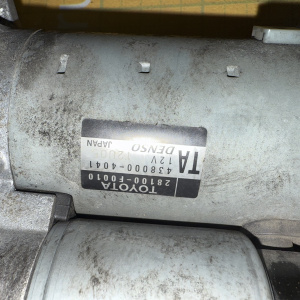 Стартер Toyota A25AFKS Camry AXVA70 28100-F0010