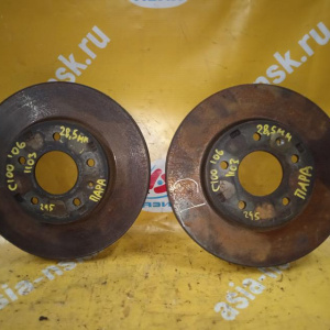 Диск тормозной Chevrolet Captiva C100/C140 F 295X29 пара вентил. 96625948 '2006-2016