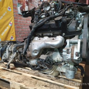 Двигатель Mitsubishi 6G72-SK2672 SOHC  фильтр с права без навесного Pajero/Montero V73