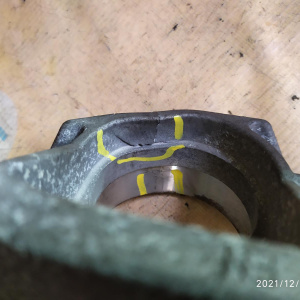 Кронштейн привода Nissan MR20-DD Serena C25/C26/G11/B16/B30 2WD CVT ДЕФЕКТ ТРЕЩИНА 39780-EN00D/EN000/EN00A