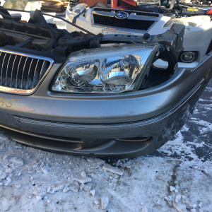 Ноускат Nissan Bluebird Sylphy G10 QG '2000-2003 a/t дефект патрубка радиатора ф.1666
