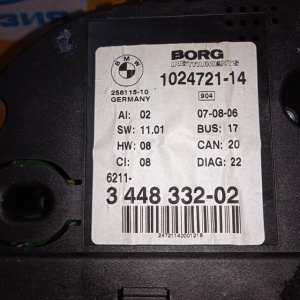 Панель приборов BMW X3 E83 N52B25A 6AT 260 km/h 62103448332 62103451580
