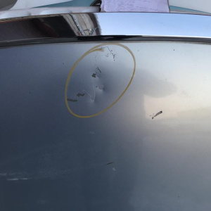 Капот HONDA Civic ES9 '2003-2005 дефект