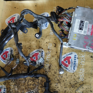 Коса ДВС Toyota 3S-FSE Vista Ardeo SV50-0047747 a/t U240E ДЕФЕКТ + комьютер 89661-3H060 + 89871-20020 82121-3H850