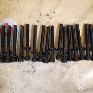 Болт ГБЦ Nissan YD22-DD/YD22-DDT/YD22-ETIYD25-DDT Presage U30/N16/W11/Y11/B15/C24/T30/D22SS/D22 комплект