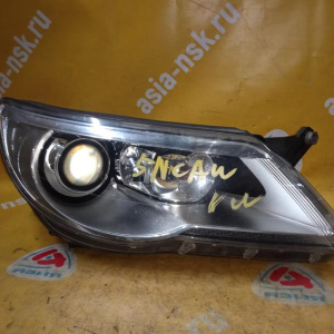 Фара Volkswagen Tiguan 5N1 '2007-2011 лев Япония RHD HID-ксенон адаптив в сборе 5N2941032J