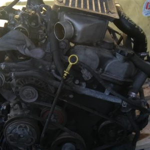 Двигатель Suzuki K6A-DET-1585234 коса+комп Jimny JM23W