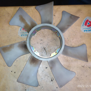 Крыльчатка Nissan VG33 Elgrand E50 диаметр по цеетрам болтов 143 мм. длина 450 мм. 450-5-9