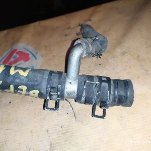 Тройник печки Toyota Duet M100A/M110A EJ-DE/EJ-VE железный, диаметр 25+25+14 мм. на основной радиатор