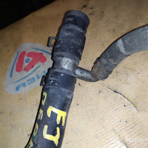 Тройник печки Toyota Duet M100A/M110A EJ-DE/EJ-VE железный, диаметр 25+25+14 мм. на основной радиатор