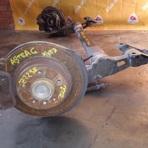 Балка Opel T98/F07/F67 Astra G '2002/'2002 В сборе, ABS ступицы 5x105, суппорта, диски R 93174567