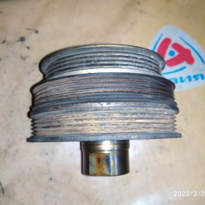 Шкив коленвала Toyota 3RZ-FE Hiace Regius RCH47/RCH11 5+4+4 ручейков 13408-75030+88451-26050