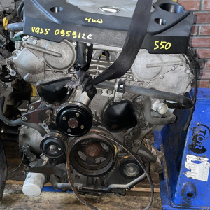 Двигатель Nissan/Infiniti VQ35-DE-095912C 4WD БЕЗ НАВЕСНОГО Fuga#FX35 S50