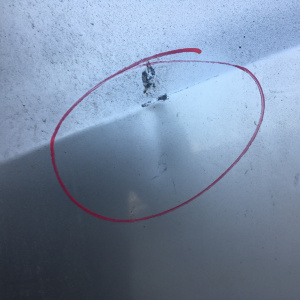 Капот TOYOTA Vista SV50 с решеткой дефект ф.32-164