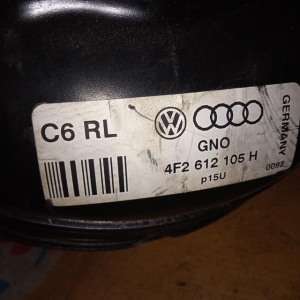 Главный тормозной цилиндр Audi A6 C6/4F2 TRW + вакуумный усилитель 4F2612105H '2008