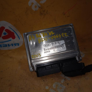 Блок управления двс Audi A4 B6/8H7 BDV '2002 2.4L V6 2WD CVT 0261207813 8E0909552L