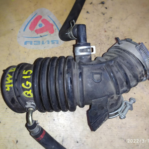 Гофра впускного коллектора Nissan QG15 Sunny FNB15 '10.1998-05.2002 4WD a/t резиновая D / 165784M510