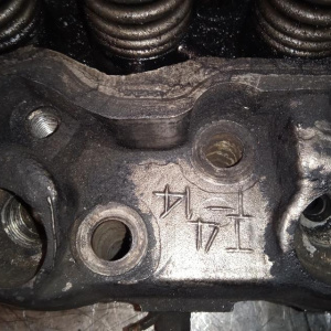 Головка блока Hyundai D4BA 2.5 D (T1 N/A) без коромысел и распредвала Galloper ED/JK '1997-2003