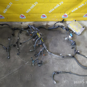 Коса ДВС Toyota 1JZ-GE Mark II JZX115 4WD a/t 31-80LS 8 к. без тросовая,+ компьютер 89661-2A122 VVT-i ДЕФЕКТ 82121-2A690