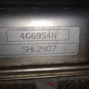 Двигатель Great Wall 4G69S4N-SHL2907 2.4 16V 4WD 5MT Hover H5 '2010-