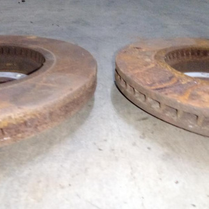 Диск тормозной Hyundai Santa Fe CM/BM F 298x26.4 пара 517122B000 '2006-2009