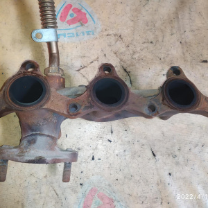 Коллектор выпускной Mitsubishi 6G74 Pajero/Triton V83W/V93W/KB9T SOHC под ЕГР перед, лев LS3 / 954 / MR450954