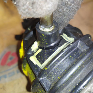 Гофра впускного коллектора Honda K24A3 Accord CL9/CM2 резиновая ДЕФЕКТ 17228-RBB-000 ( RBB )