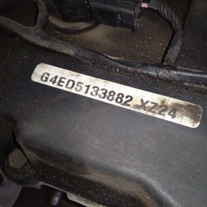 Двигатель Hyundai Accent G4ED-5133882 1.6L VVT AT Корея BL/BY/MC '2005