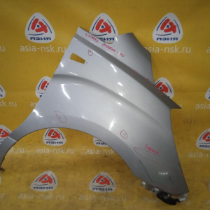 Крыло Hyundai H1/Grand Starex TQ '2007- перед, прав под повторитель (вмятины)