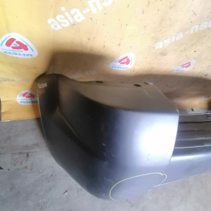 Бампер Hyundai Tucson JM/BH '2004-2009 зад (треснут, шпаклевка) 2 трубы, под уширители 866112E050