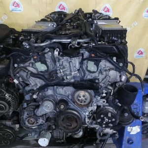 Двигатель Nissan/Infiniti VR30DDTT-0344J0A 4WD дефект поддона без навесного Skyline#Q50 V37 '2019-
