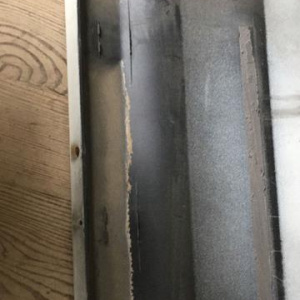 Накладка на дверь Toyota Harrier MCU15 дефект крепления перед, лев 75732-48010