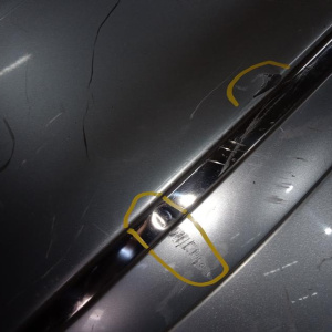 Бампер Hyundai Sonata NF/EK '2005-2007 зад молдинги 866103K200