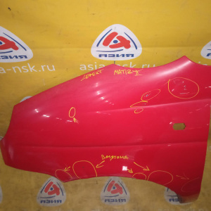 Крыло Daewoo Matiz M150 '2000- перед, лев Chevrolet Spark,  под повторитель (вмятины)