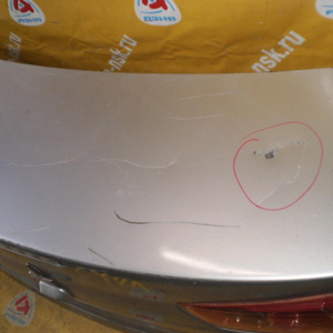 Крышка багажника Mitsubishi Galant Fortis/Lancer CY4A '2007-2014 (камера) Дефект (без замка) вст.P5614