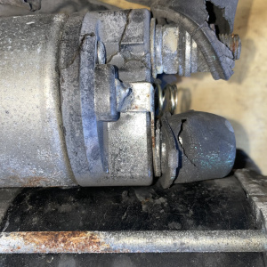 Стартер Hino F20C Profia ДЕФЕКТ ВТЯГИВАЮЩЕГО