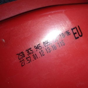 Стоп Volkswagen Passat B6/3C2 '2006-2011 L Седан (трещины на стекле) 3C5945095H