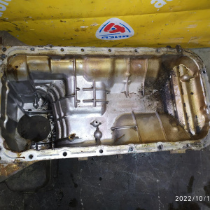 Поддон ДВС Nissan ZD30-DDTI Elgrand/Terrano E50/R50 2WD/4WD Алюм. верхний в 11111-2W206