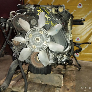 Двигатель Toyota 1KZ-TE-0825289 4WD без кондиционера, интеркуллера,  косы, генератора Granvia KCH16-0030138 '2001-