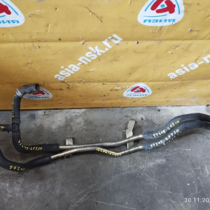 Патрубок радиатора печки Toyota 16206-67021+87245-2F520+87245-2F510+87245-2F540+87245-2F530 Granvia KCH16 1KZ NEW комплект как на фото из 8 шт.