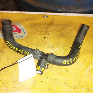 Патрубок радиатора печки Toyota 87245-2F530+87245-26550+87248-60460 Granvia KCH16 1KZ NEW два патрубка и тройник ( на корпус термостата )