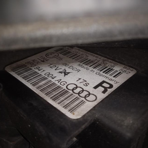 Ноускат Audi A3 8P1 BZB '2005-2008 Turbo S Line (RHD HID-ксенон, омыватели, туманки)