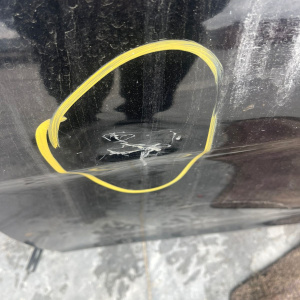Дверь боковая Mitsubishi ASX/RVR GA3W '02.2010-01.2017 перед, лев Дефект (цена указана за голое железо)