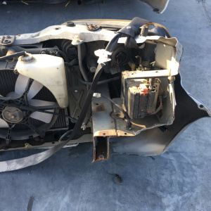 Ноускат Honda HR-V GH4 '2001-2005 a/t + блок ABS+абсорбер ф.R7651 тум.P2380